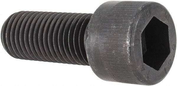 Unbrako - M20x2.50 Metric Coarse Hex Socket Drive, Socket Cap Screw - Grade 12.9 Alloy Steel, Black Oxide Finish, 50mm Length Under Head - Benchmark Tooling