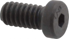 Unbrako - 1/4-20 UNC Hex Socket Drive, Low Socket Cap Screw - Alloy Steel, Black Oxide Finish, 1/2" Length Under Head - Benchmark Tooling