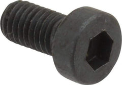 Unbrako - M5x0.80 Metric Coarse Hex Socket Drive, Low Socket Cap Screw - Grade 10.9 Alloy Steel, Black Oxide Finish, 10mm Length Under Head - Benchmark Tooling