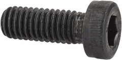 Unbrako - M6x1.00 Metric Coarse Hex Socket Drive, Low Socket Cap Screw - Grade 10.9 Alloy Steel, Black Oxide Finish, 16mm Length Under Head - Benchmark Tooling