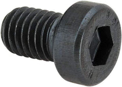Unbrako - M8x1.25 Metric Coarse Hex Socket Drive, Low Socket Cap Screw - Grade 10.9 Alloy Steel, Black Oxide Finish, 12mm Length Under Head - Benchmark Tooling