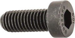 Unbrako - M8x1.25 Metric Coarse Hex Socket Drive, Low Socket Cap Screw - Grade 10.9 Alloy Steel, Black Oxide Finish, 20mm Length Under Head - Benchmark Tooling
