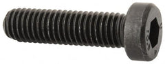 Unbrako - M8x1.25 Metric Coarse Hex Socket Drive, Low Socket Cap Screw - Grade 10.9 Alloy Steel, Black Oxide Finish, 30mm Length Under Head - Benchmark Tooling