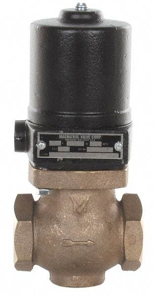 Magnatrol Valve - 1-1/4" Port, 2 Way, Solenoid Valve - Normally Closed - Benchmark Tooling