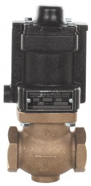 Magnatrol Valve - 1-1/2" Port, 2 Way, Solenoid Valve - Normally Closed - Benchmark Tooling