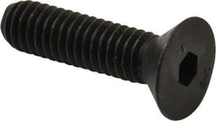 Unbrako - 5/16-18 UNC Hex Socket Drive, 82° Flat Screw - Alloy Steel, Black Oxide Finish, 1-1/4" OAL - Benchmark Tooling