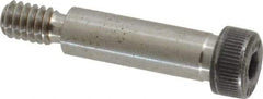 Unbrako - 5/16" Shoulder Diam x 1" Shoulder Length, 1/4-20 UNC, Hex Socket Shoulder Screw - 8 Alloy Steel, 0.419 to 0.438" Head Diam - Benchmark Tooling