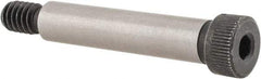 Unbrako - 5/16" Shoulder Diam x 1-1/2" Shoulder Length, 1/4-20 UNC, Hex Socket Shoulder Screw - 8 Alloy Steel, 0.419 to 0.438" Head Diam - Benchmark Tooling