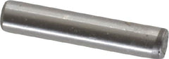 Unbrako - 1/8" Diam x 5/8" Pin Length Grade 8 Alloy Steel Oversized Dowel Pin - C 60 (Surface) & C 50-58 Hardness, 1,845 Lb Breaking Strength, 1 Beveled & 1 Rounded End - Benchmark Tooling