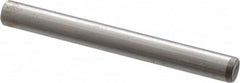 Unbrako - 3/16" Diam x 1-3/4" Pin Length Grade 8 Alloy Steel Oversized Dowel Pin - C 60 (Surface) & C 50-58 Hardness, 4,140 Lb Breaking Strength, 1 Beveled & 1 Rounded End - Benchmark Tooling