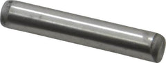 Unbrako - 5/16" Diam x 1-3/4" Pin Length Grade 8 Alloy Steel Oversized Dowel Pin - C 60 (Surface) & C 50-58 Hardness, 11,500 Lb Breaking Strength, 1 Beveled & 1 Rounded End - Benchmark Tooling