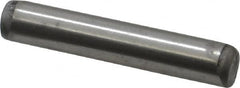 Unbrako - 5/16" Diam x 2" Pin Length Grade 8 Alloy Steel Oversized Dowel Pin - C 60 (Surface) & C 50-58 Hardness, 11,500 Lb Breaking Strength, 1 Beveled & 1 Rounded End - Benchmark Tooling