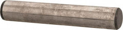 Unbrako - 7/16" Diam x 2-1/2" Pin Length Grade 8 Alloy Steel Oversized Dowel Pin - C 60 (Surface) & C 50-58 Hardness, 22,540 Lb Breaking Strength, 1 Beveled & 1 Rounded End - Benchmark Tooling