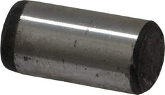 Unbrako - 1/2" Diam x 1" Pin Length Grade 8 Alloy Steel Oversized Dowel Pin - C 60 (Surface) & C 50-58 Hardness, 29,460 Lb Breaking Strength, 1 Beveled & 1 Rounded End - Benchmark Tooling