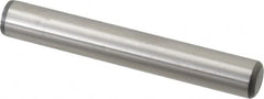 Unbrako - 1/2" Diam x 3-1/2" Pin Length Grade 8 Alloy Steel Oversized Dowel Pin - C 60 (Surface) & C 50-58 Hardness, 29,460 Lb Breaking Strength, 1 Beveled & 1 Rounded End - Benchmark Tooling