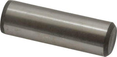 Unbrako - 5/8" Diam x 2" Pin Length Grade 8 Alloy Steel Oversized Dowel Pin - C 60 (Surface) & C 50-58 Hardness, 46,020 Lb Breaking Strength, 1 Beveled & 1 Rounded End - Benchmark Tooling