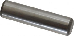 Unbrako - 5/8" Diam x 2-1/2" Pin Length Grade 8 Alloy Steel Oversized Dowel Pin - C 60 (Surface) & C 50-58 Hardness, 46,020 Lb Breaking Strength, 1 Beveled & 1 Rounded End - Benchmark Tooling