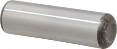 Unbrako - 3/4" Diam x 2-1/2" Pin Length Grade 8 Alloy Steel Oversized Dowel Pin - C 60 (Surface) & C 50-58 Hardness, 66,270 Lb Breaking Strength, 1 Beveled & 1 Rounded End - Benchmark Tooling