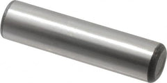 Unbrako - 3/4" Diam x 3" Pin Length Grade 8 Alloy Steel Oversized Dowel Pin - C 60 (Surface) & C 50-58 Hardness, 66,270 Lb Breaking Strength, 1 Beveled & 1 Rounded End - Benchmark Tooling