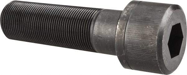 Unbrako - 1-1/2 - 12 UNF Hex Socket Drive, Socket Cap Screw - Alloy Steel, Black Oxide Finish, 5" Length Under Head - Benchmark Tooling