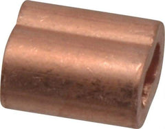 Value Collection - 1/8" Oval Compression Sleeve - Copper - Benchmark Tooling