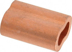 Value Collection - 1/4" Oval Compression Sleeve - Copper - Benchmark Tooling