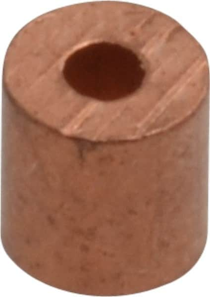 Value Collection - 1/16" Round Stop Compression Sleeve - Copper - Benchmark Tooling