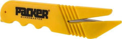 ICT - Fixed Safety Cutter - 1-1/2" Blade, Yellow ABS Handle, 1 Blade Included - Benchmark Tooling