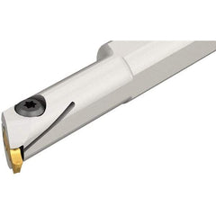 Iscar - 25mm Min Bore Diam, 200mm OAL, 25mm Shank Diam, GHIU Indexable Boring Bar - 3.5mm Max Bore Depth, GIPI Insert, Clamp Holding Method - Benchmark Tooling