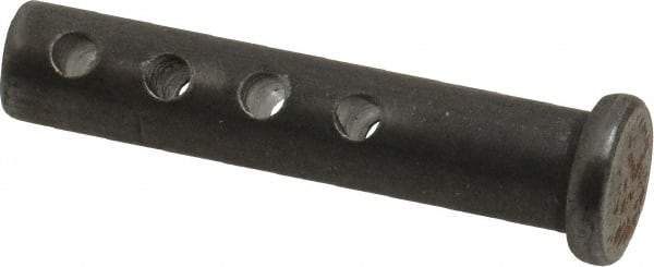 Bee Leitzke - 5/16" Pin Diam, 1-1/2" OAL, Adjustable Clevis Pin - 7/64" Hole, Uncoated Steel - Benchmark Tooling