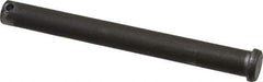 Made in USA - 1/2" Pin Diam, 5" OAL, Standard Clevis Pin - 5/32" Hole, 4-27/32" Usable Length, Uncoated Steel - Benchmark Tooling