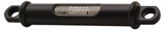 Geier & Bluhm, Inc. - 3-3/4 Inch Long, Horizontal, Brass Tubular and Pocket Level - 0.1 Inch Sensitivity, 5/8 Inch High/Diameter, Black Lacquer, 1 Vial - Benchmark Tooling