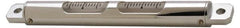 Geier & Bluhm, Inc. - 6-1/4 Inch Long, Brass Tubular and Pocket Level - 0.1 Inch Sensitivity, 11/16 Inch High/Diameter, Chrome, 1 Vial - Benchmark Tooling