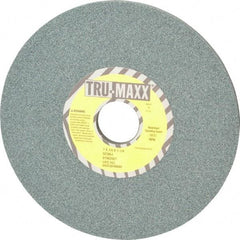 Tru-Maxx - 7" Diam x 1-1/4" Hole x 1/4" Thick, I Hardness, 80 Grit Surface Grinding Wheel - Silicon Carbide, Type 1, Medium Grade, 3,600 Max RPM, Vitrified Bond, No Recess - Benchmark Tooling