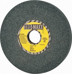 Tru-Maxx - 7" Diam x 1-1/4" Hole x 3/4" Thick, I Hardness, 80 Grit Surface Grinding Wheel - Silicon Carbide, Type 5, Medium Grade, 3,600 Max RPM, Vitrified Bond, One-Side Recess - Benchmark Tooling