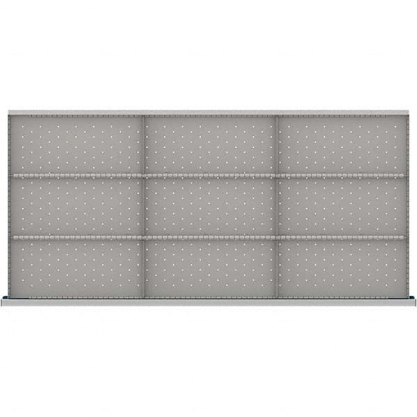 LISTA - 9-Compartment Drawer Divider Layout for 3.15" High Drawers - Benchmark Tooling