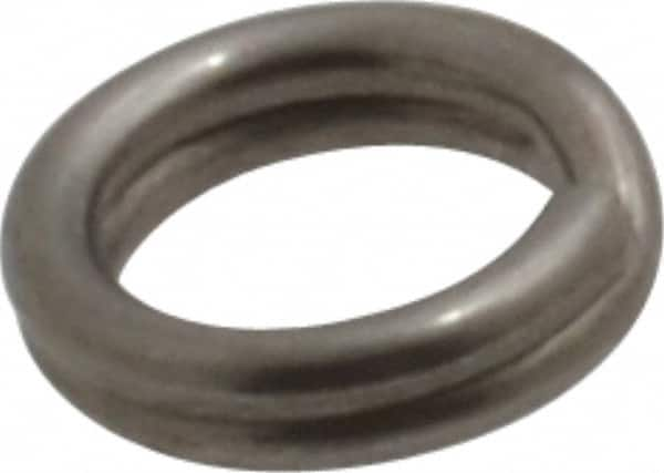 Made in USA - 0.174" ID, 0.254" OD, 0.062" Thick, Split Ring - 18-8 Stainless Steel, Natural Finish - Benchmark Tooling