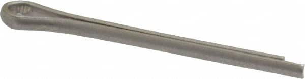 Made in USA - 1/16" Diam x 3/4" Long Extended Prong Cotter Pin - Grade 18-8, Uncoated, Stainless Steel - Benchmark Tooling