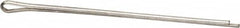 Made in USA - 1/16" Diam x 2" Long Extended Prong Cotter Pin - Grade 18-8, Uncoated, Stainless Steel - Benchmark Tooling