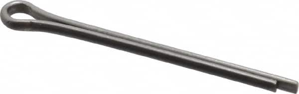 Made in USA - 3/32" Diam x 1-1/4" Long Extended Prong Cotter Pin - Grade 18-8, Uncoated, Stainless Steel - Benchmark Tooling