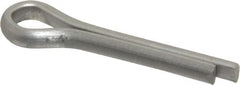 Made in USA - 5/32" Diam x 3/4" Long Extended Prong Cotter Pin - Grade 18-8, Uncoated, Stainless Steel - Benchmark Tooling