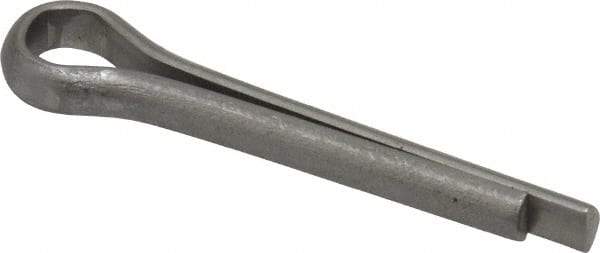 Value Collection - 3/16" Diam x 1" Long Extended Prong Cotter Pin - Grade 18-8, Uncoated, Stainless Steel - Benchmark Tooling