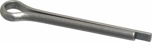 Made in USA - 3/16" Diam x 1-1/2" Long Extended Prong Cotter Pin - Grade 18-8, Uncoated, Stainless Steel - Benchmark Tooling