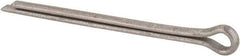 Made in USA - 1/4" Diam x 4" Long Extended Prong Cotter Pin - Grade 18-8, Uncoated, Stainless Steel - Benchmark Tooling