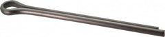 Made in USA - 3/8" Diam x 5" Long Extended Prong Cotter Pin - Grade 18-8, Uncoated, Stainless Steel - Benchmark Tooling