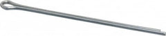 Made in USA - 3/32" Diam x 2-1/2" Long Extended Prong Cotter Pin - Grade 2, Zinc-Plated, Steel - Benchmark Tooling