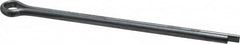 Made in USA - 3/16" Diam x 3-1/2" Long Extended Prong Cotter Pin - Grade 2, Zinc-Plated, Steel - Benchmark Tooling