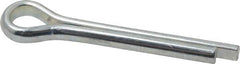 Made in USA - 5/16" Diam x 2" Long Extended Prong Cotter Pin - Grade 2, Zinc-Plated, Steel - Benchmark Tooling