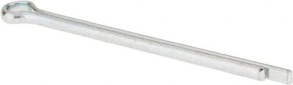 Made in USA - 5/16" Diam x 5" Long Extended Prong Cotter Pin - Grade 2, Zinc-Plated, Steel - Benchmark Tooling