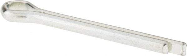 Made in USA - 3/8" Diam x 3" Long Extended Prong Cotter Pin - Grade 2, Zinc-Plated, Steel - Benchmark Tooling